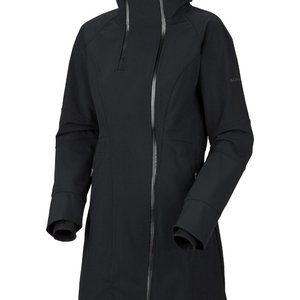 Columbia "Belle De Tour" Waterproof Long Softshell Trench Jacket